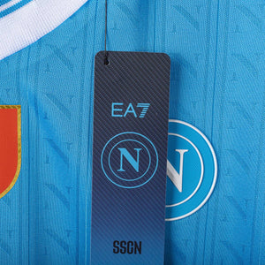 Maglia Napoli Home EA7 Neres 7 Finale Supercoppa 2025/2026