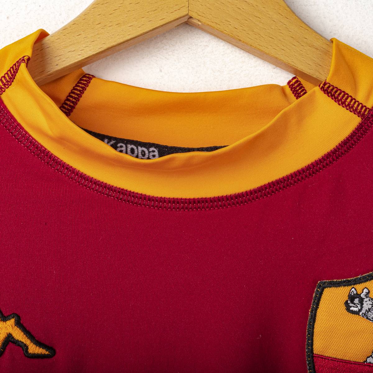Maglia Home As Roma Kappa Totti n10 ml 2000/2001