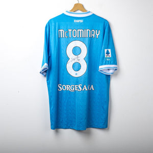 Maglia Home Napoli EA7 Mc Tominay 8 Autografata 2025/2026