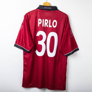 Reggina Home Shirt Asics Caffè Mauro Pirlo 30 1999/2000