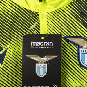 giacca allenamento bambino lazio gialla fluo 2020/2021