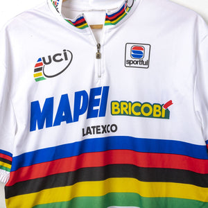 Maglia Mapei Ciclismo Campione del Mondo 1998