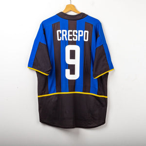 maglia home fc inter nike Crespo 9 2002/2003