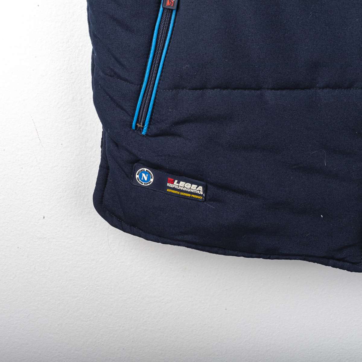 Gilet Smanicato Blu Napoli Legea 2003/2004