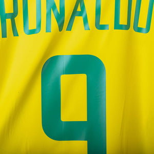 maglia home brasile nike ronaldo n9 2002