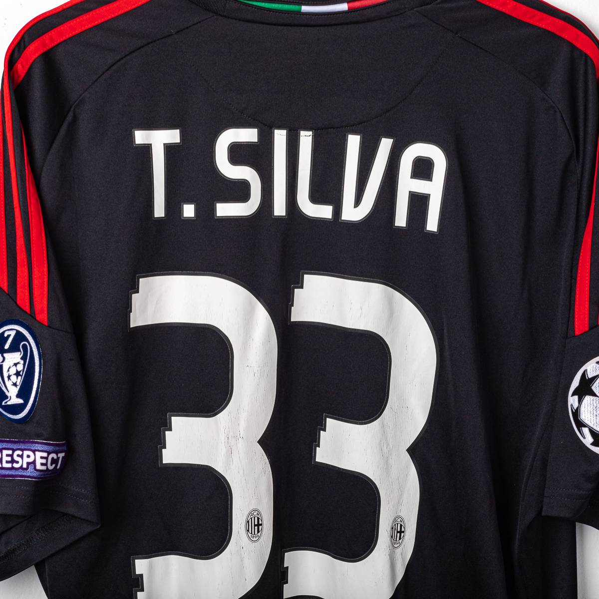 Maglia Third Milan Adidas Thiago Silva 33 2010/2011