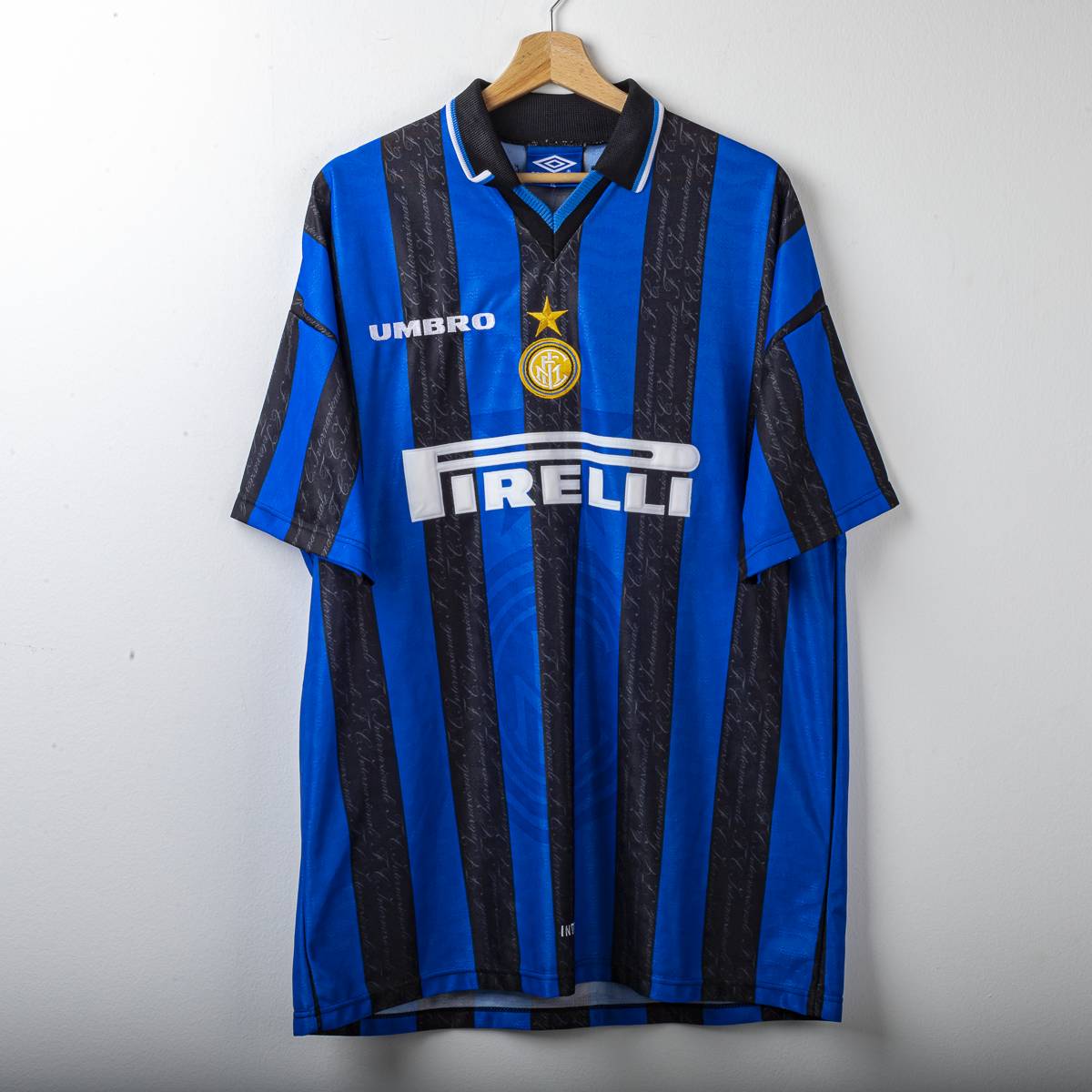 Maglia Home Inter Umbro Pirelli Ronaldo 10 1997/1998