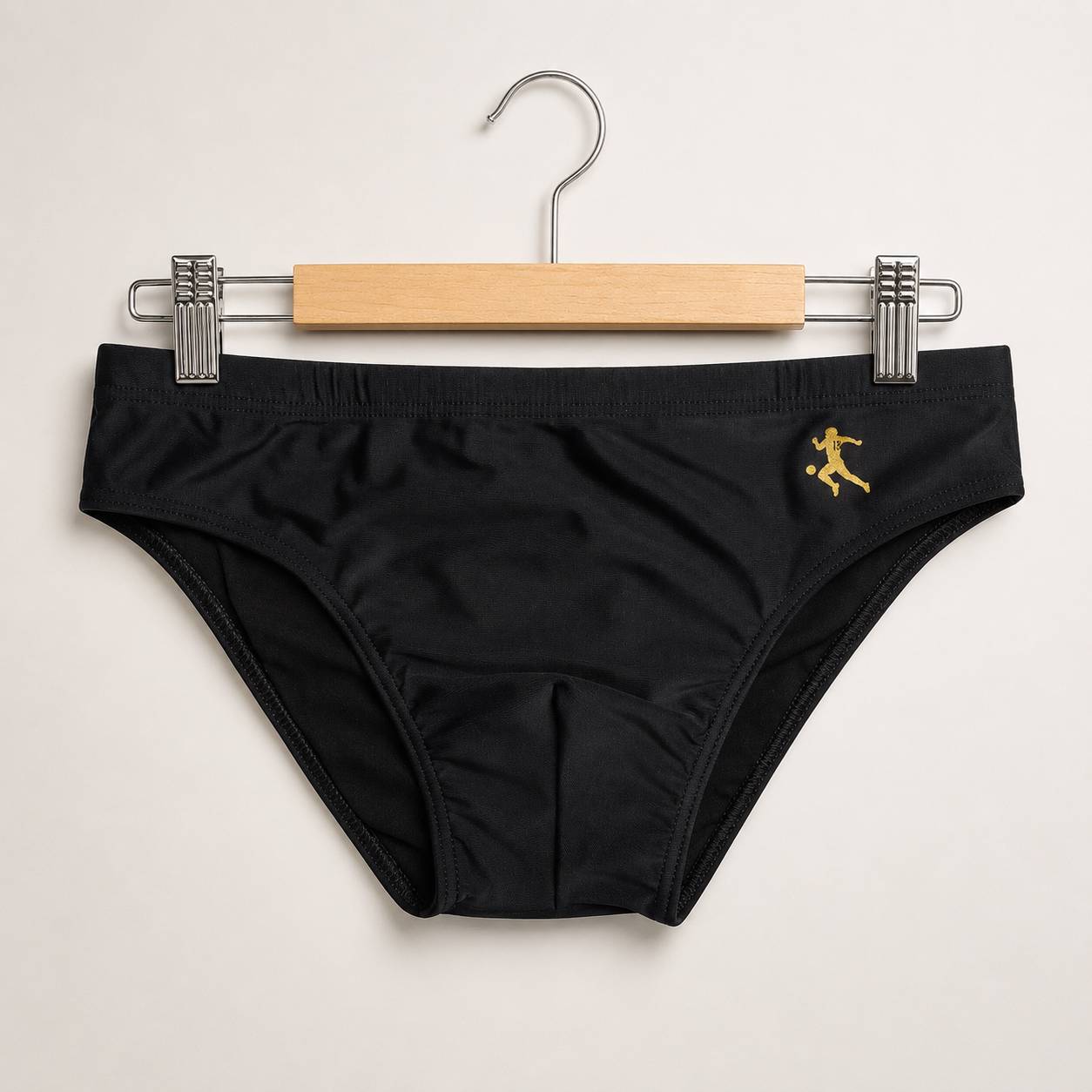 Costume Slip Nero Maradona 10
