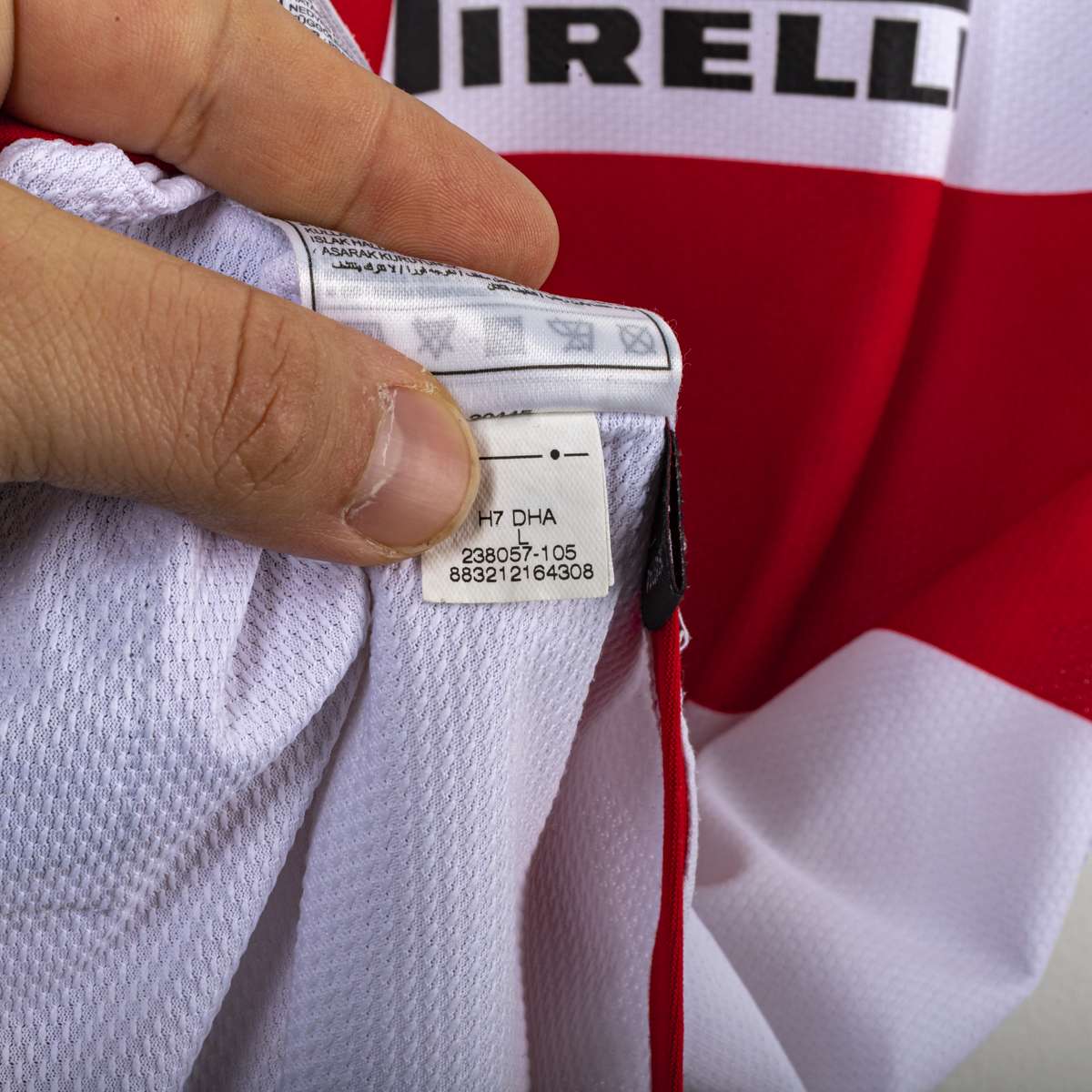 Maglia Away Inter Nike Pirelli Zanetti 4 2007/2008