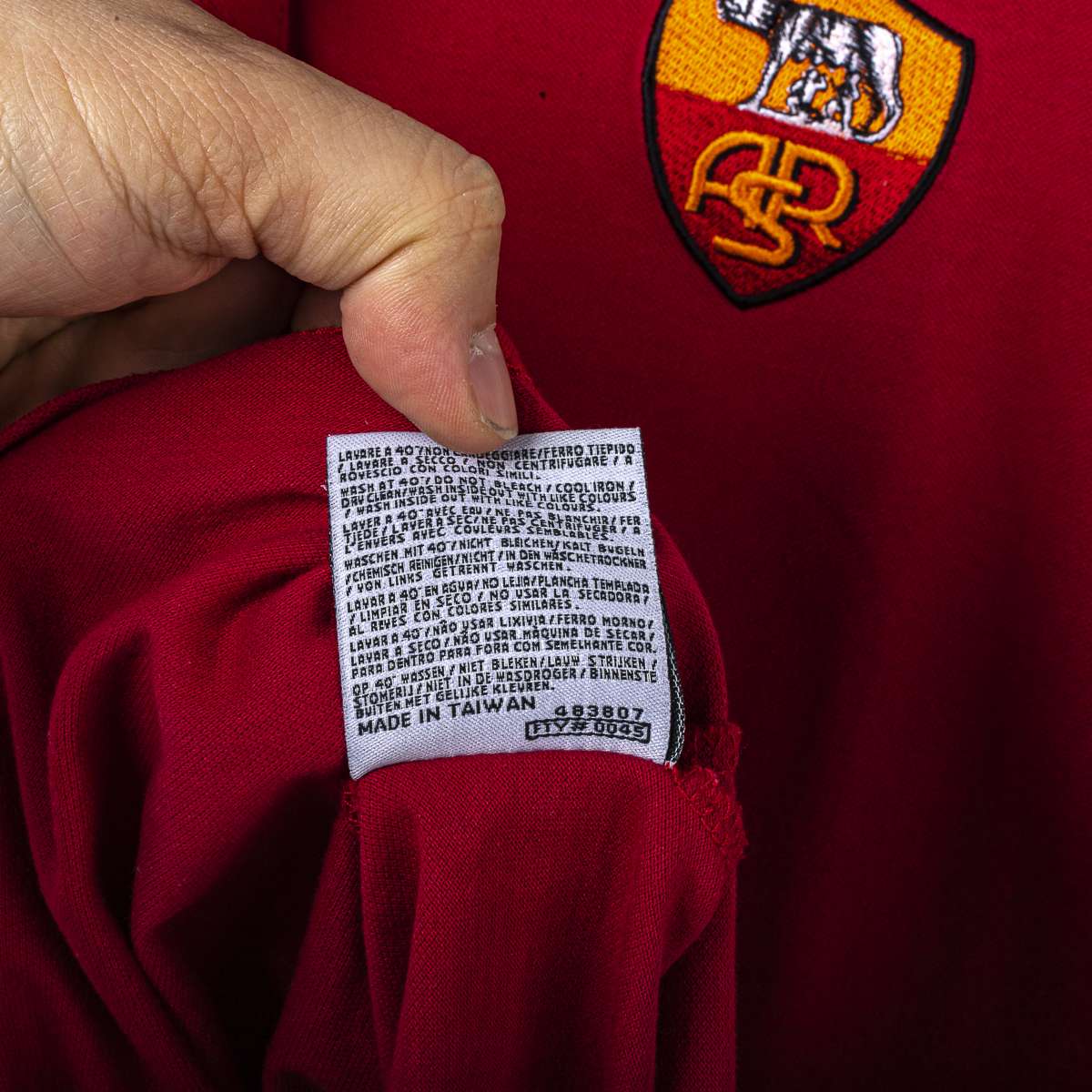 Roma Kappa long-sleeved polo shirt 2000/2001