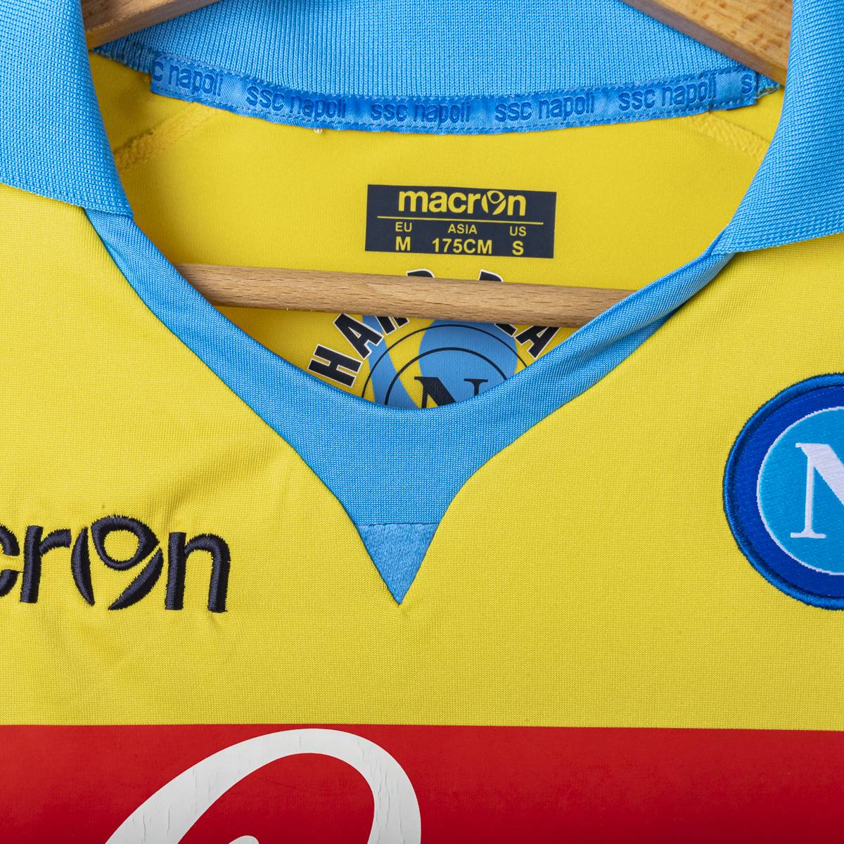 Maglia Third Napoli Macron Cavani n7 2011/2012