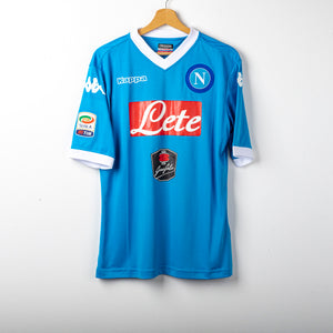 Maglia Home Napoli Kappa Lete Insigne 24 2015/2016