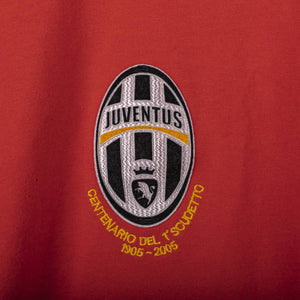 Polo rossa rappresentanza Juventus Nike 2005/2006