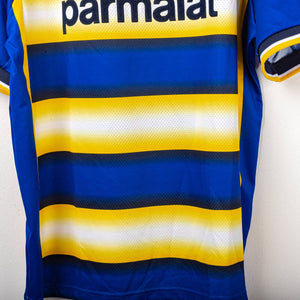 Maglia Home Ac Parma Champion Adriano n9 2003/2004
