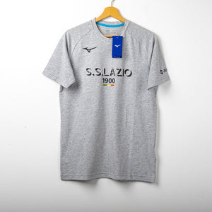 t-shirt  lazio 1900 mizuno grigia 2022/2023