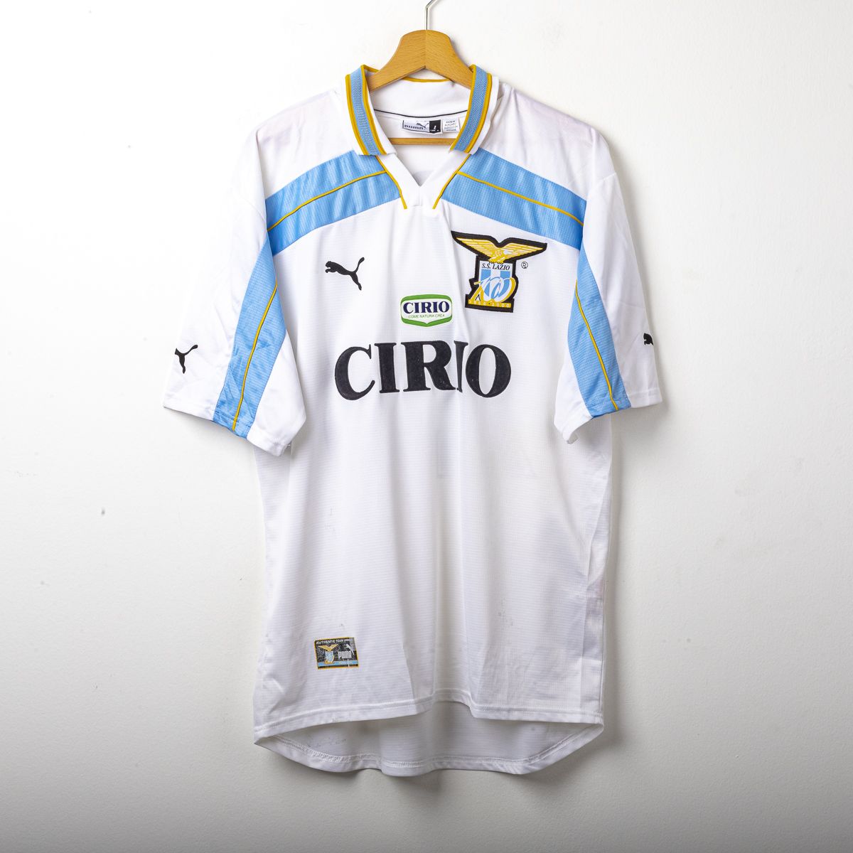 maglia away lazio puma veron n23 2000/2001