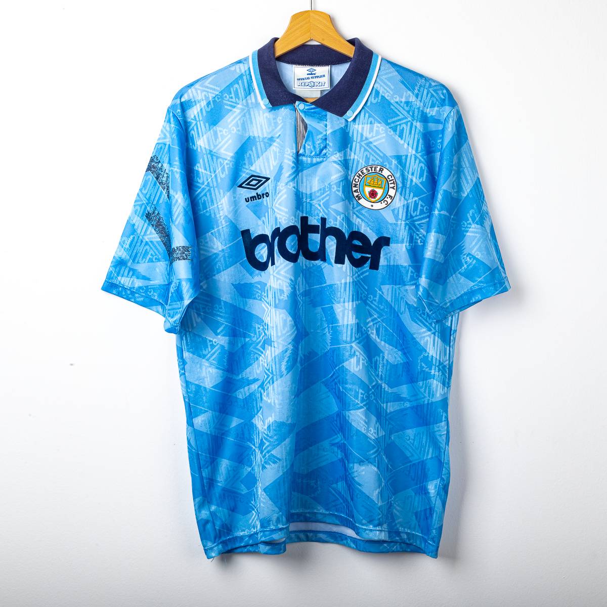 Manchester City Umbro 1992/1993 Home Shirt
