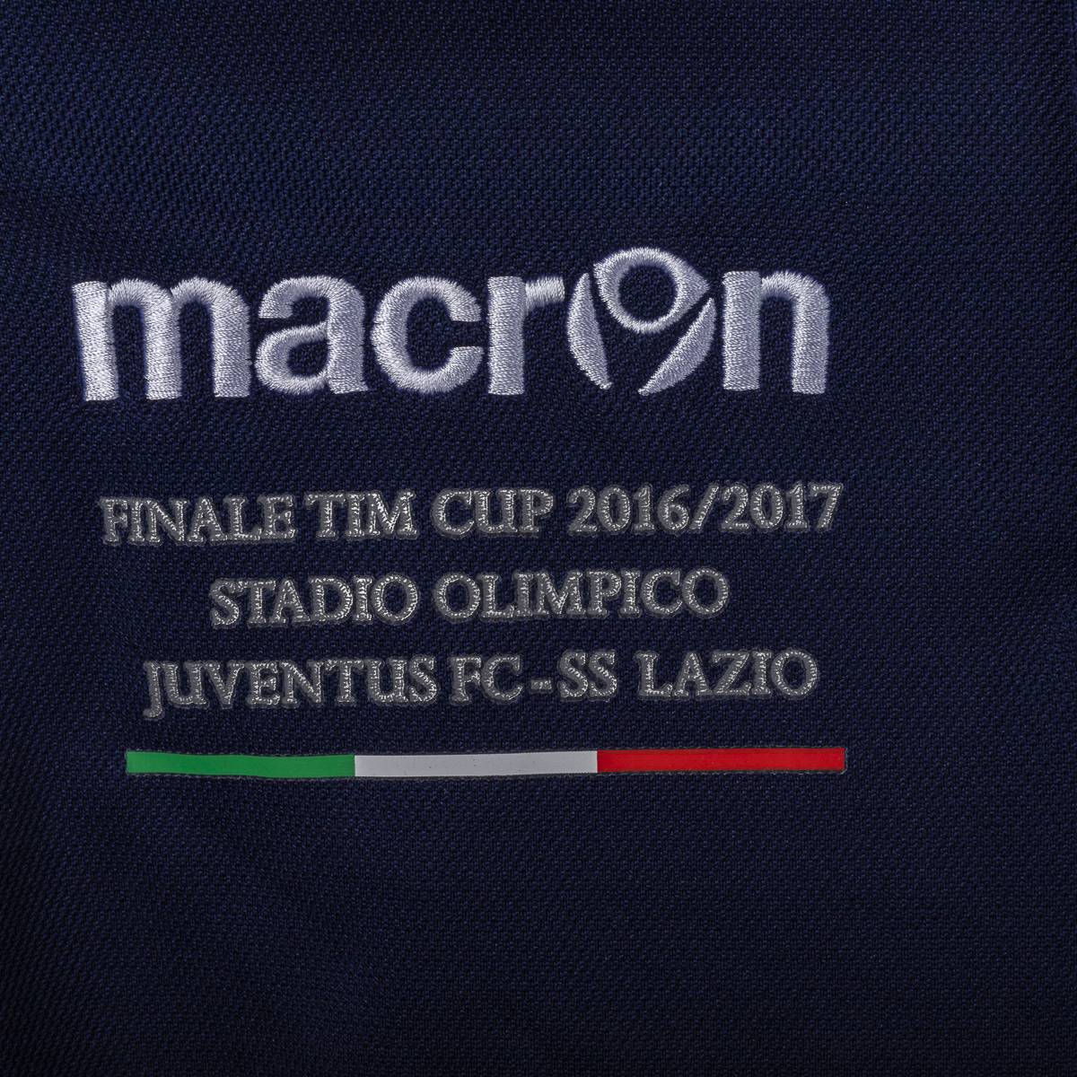 maglia finale coppa italia lazio macron bambino 2016/2017