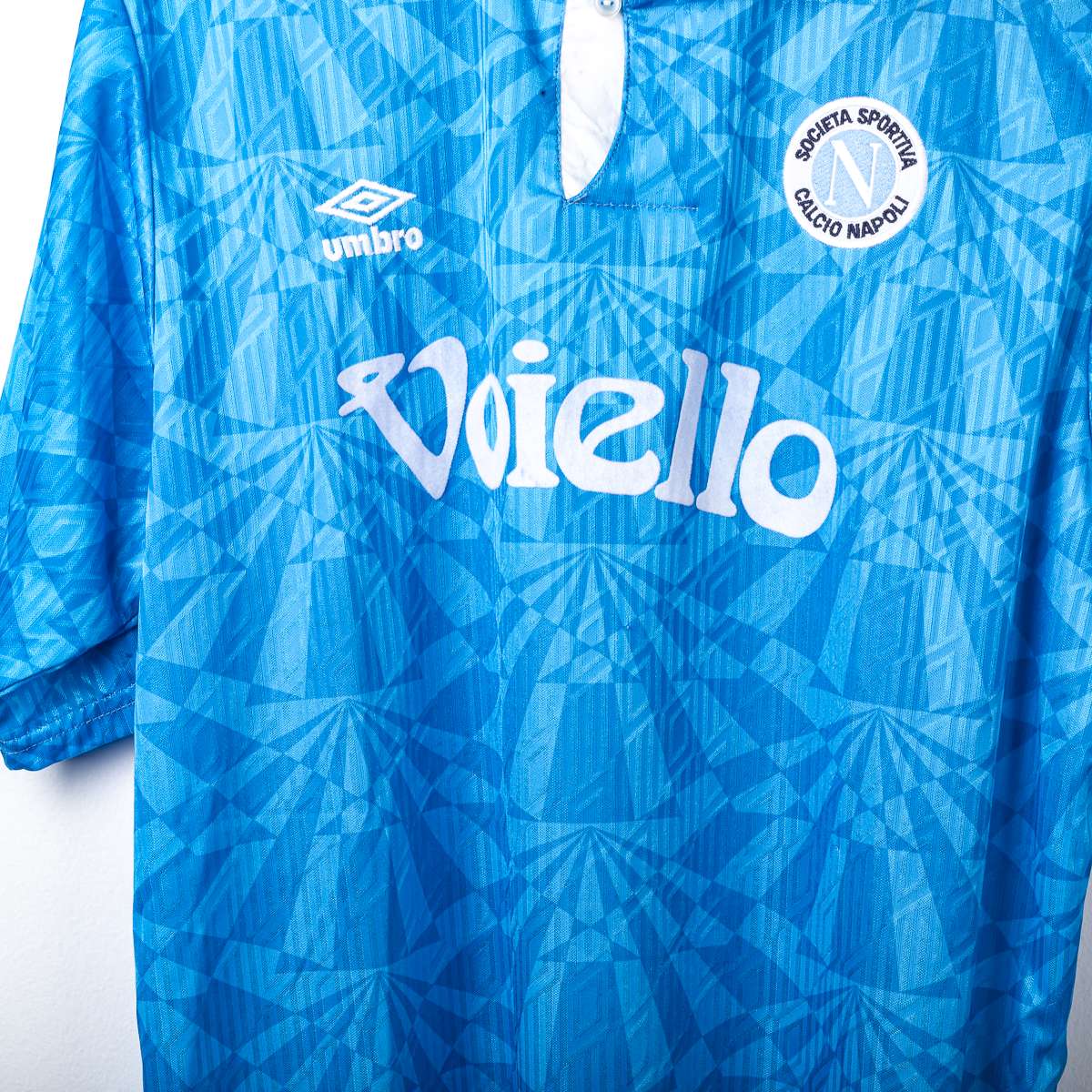 Napoli Umbro Voiello Home Shirt No. 8 1991/1992