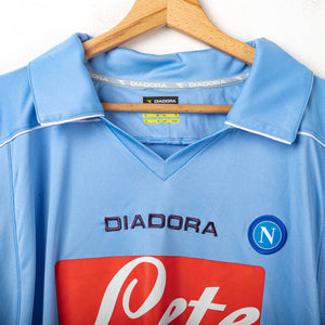 Maglia Home Ssc Napoli Diadora Lavezzi 7 ml 2008/2009