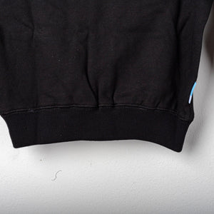 Felpa bambino Lazio nera full zip con cappuccio 2019/2020