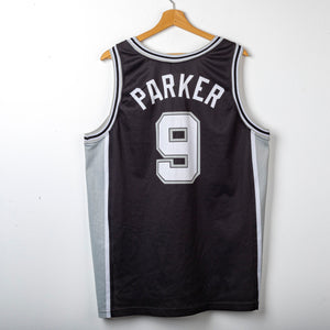 Canotta NBA San Antonio Spurs Champion Parker 9 2001/2002