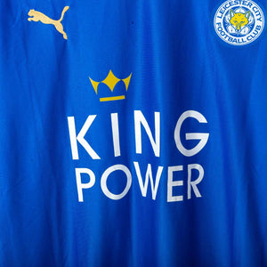 Leicester Puma King Power Vardy 9 Home Shirt 2015/2016