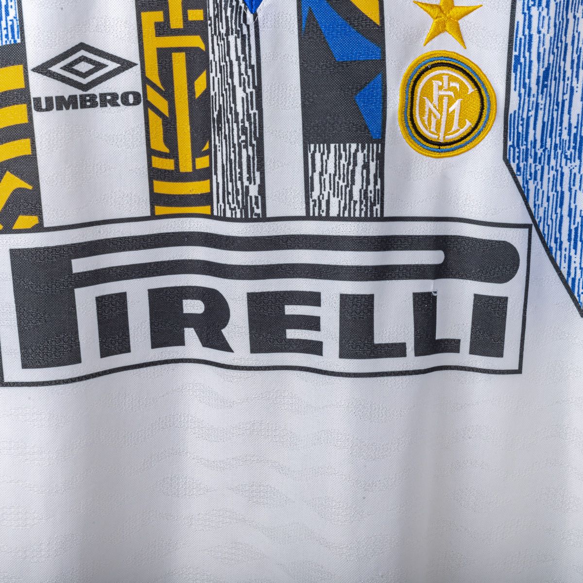 Maglia Bianca Away Inter Umbro R.Carlos 6 1995/1996