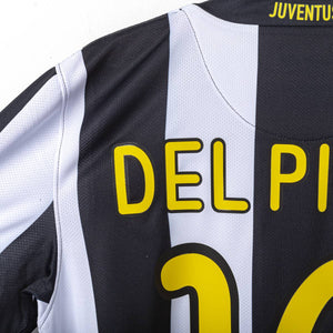 maglia home bambino juventus nike del piero n10 2009/2010