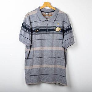 Nike Inter 2009/2010 Grey Polo Shirt