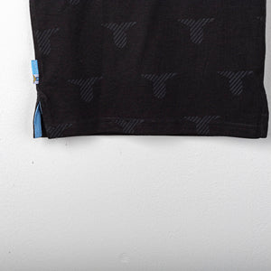 T-shirt Lazio Nera Macron Bambino 2020