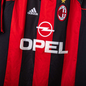 Milan Adidas Maldini 3 1998/1999 Home Shirt