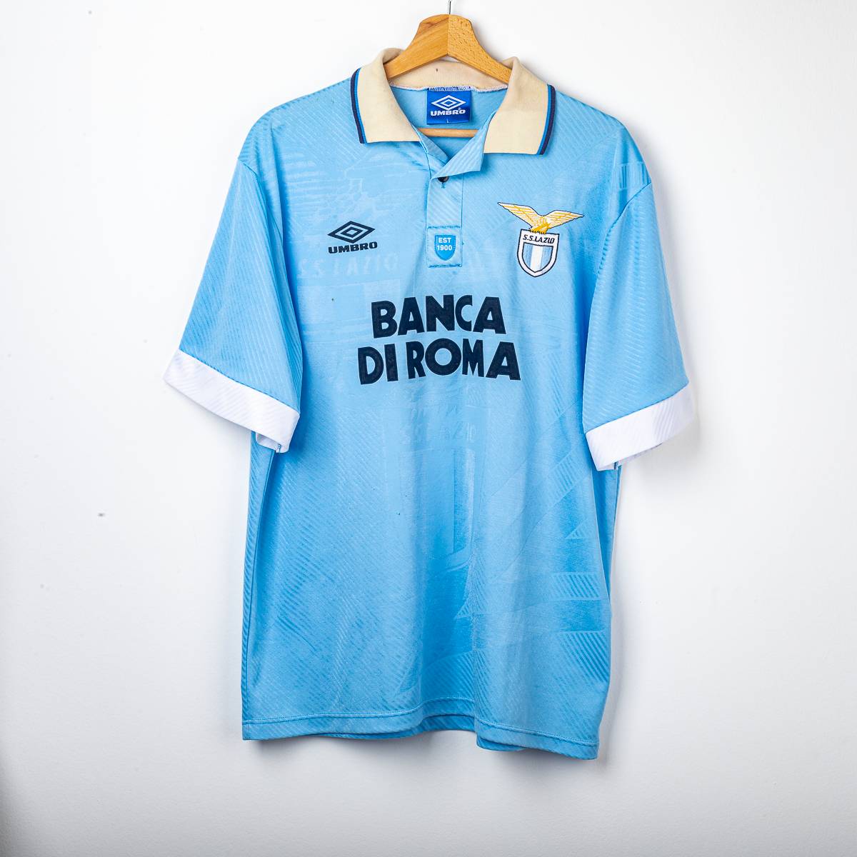 Lazio Umbro Banca di Roma 1994/1995 Home Shirt