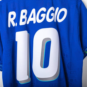 Maglia Home Italia Diadora Baggio n10 Mondiale Usa 1994
