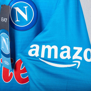 Maglia Natale napoli ea7 Kvaratskhelia 77 2022/2023