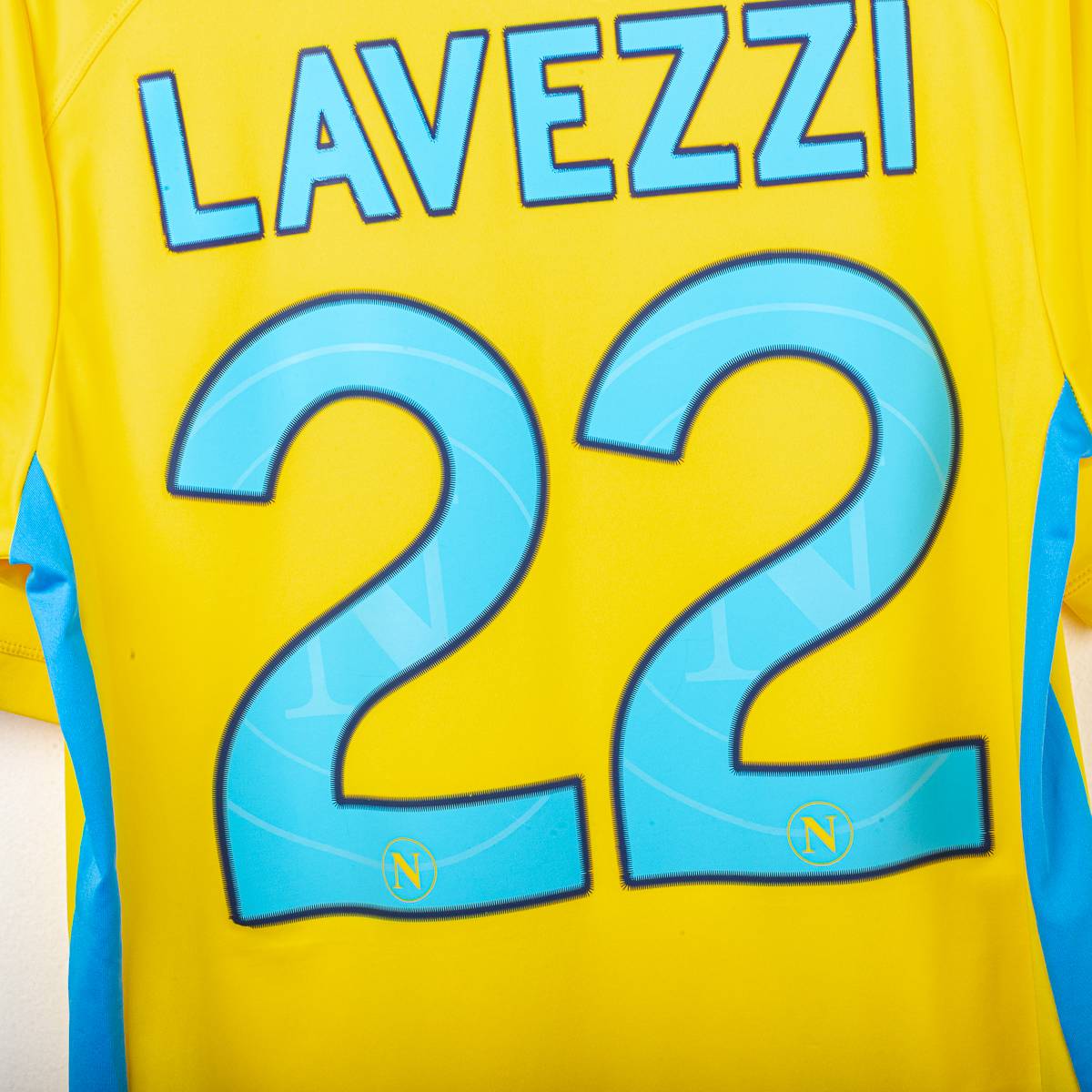 Maglia Third Ssc Napoli Macron Lavezzi n22 2011/2012