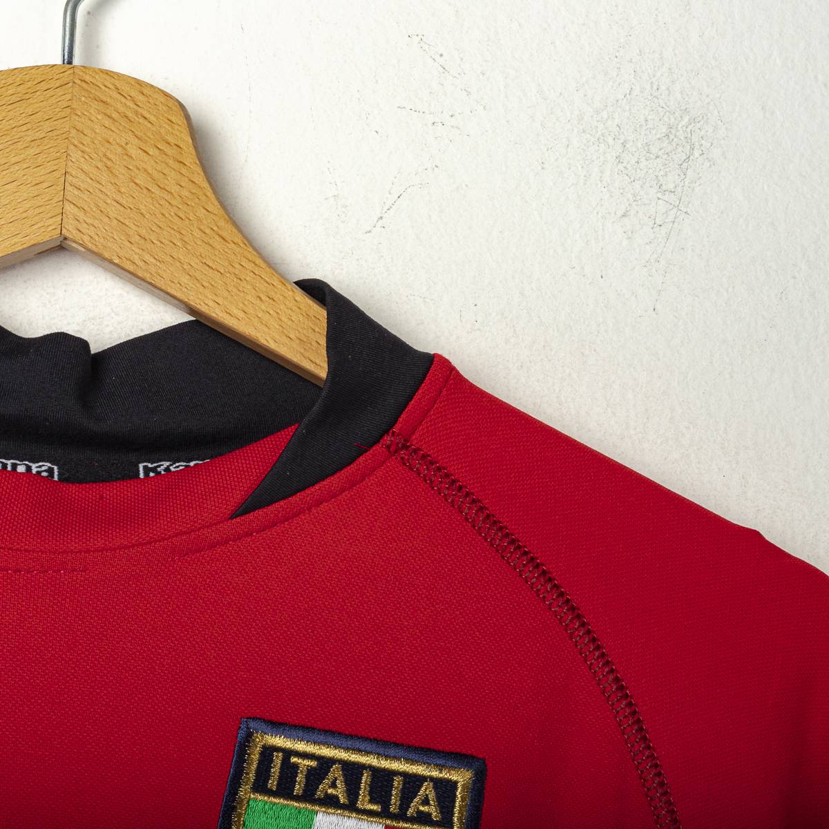 maglia portiere italia rossa kappa buffon n1 2002