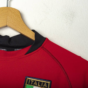 maglia portiere italia rossa kappa buffon n1 2002