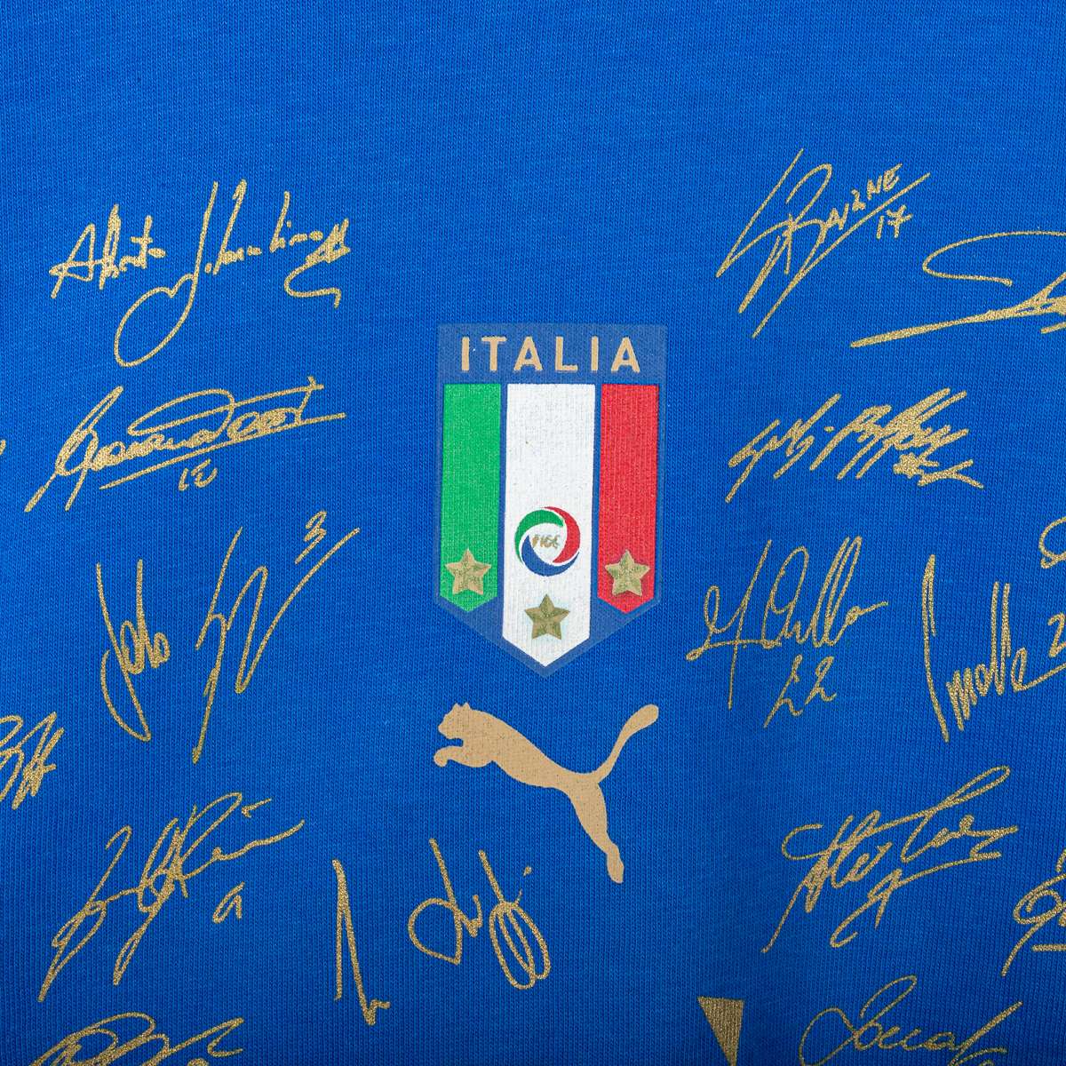 T-shirt celebrativa Italia Puma Campioni 4 2006