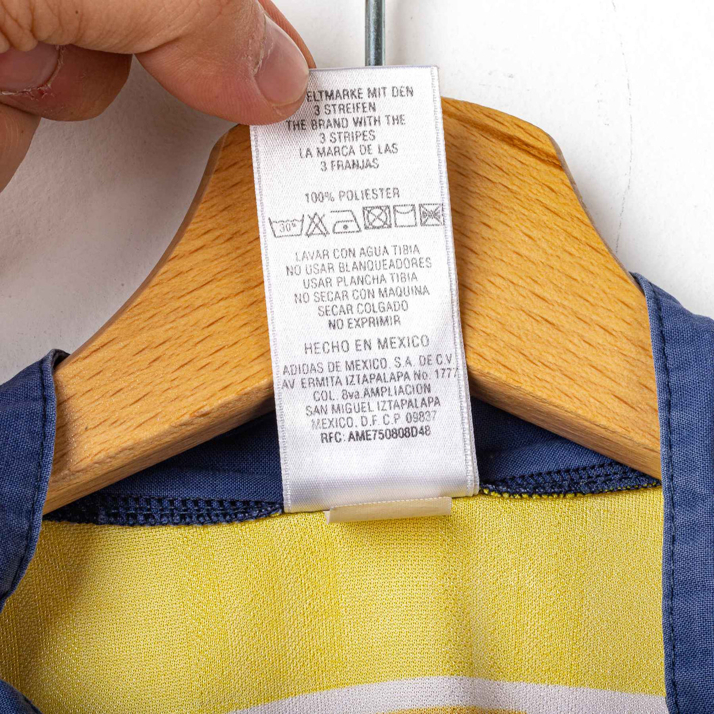 maglia home club america adidas xl 1998/1999