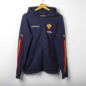Tuta Felpata Blu As Roma Diadora 2003/2004