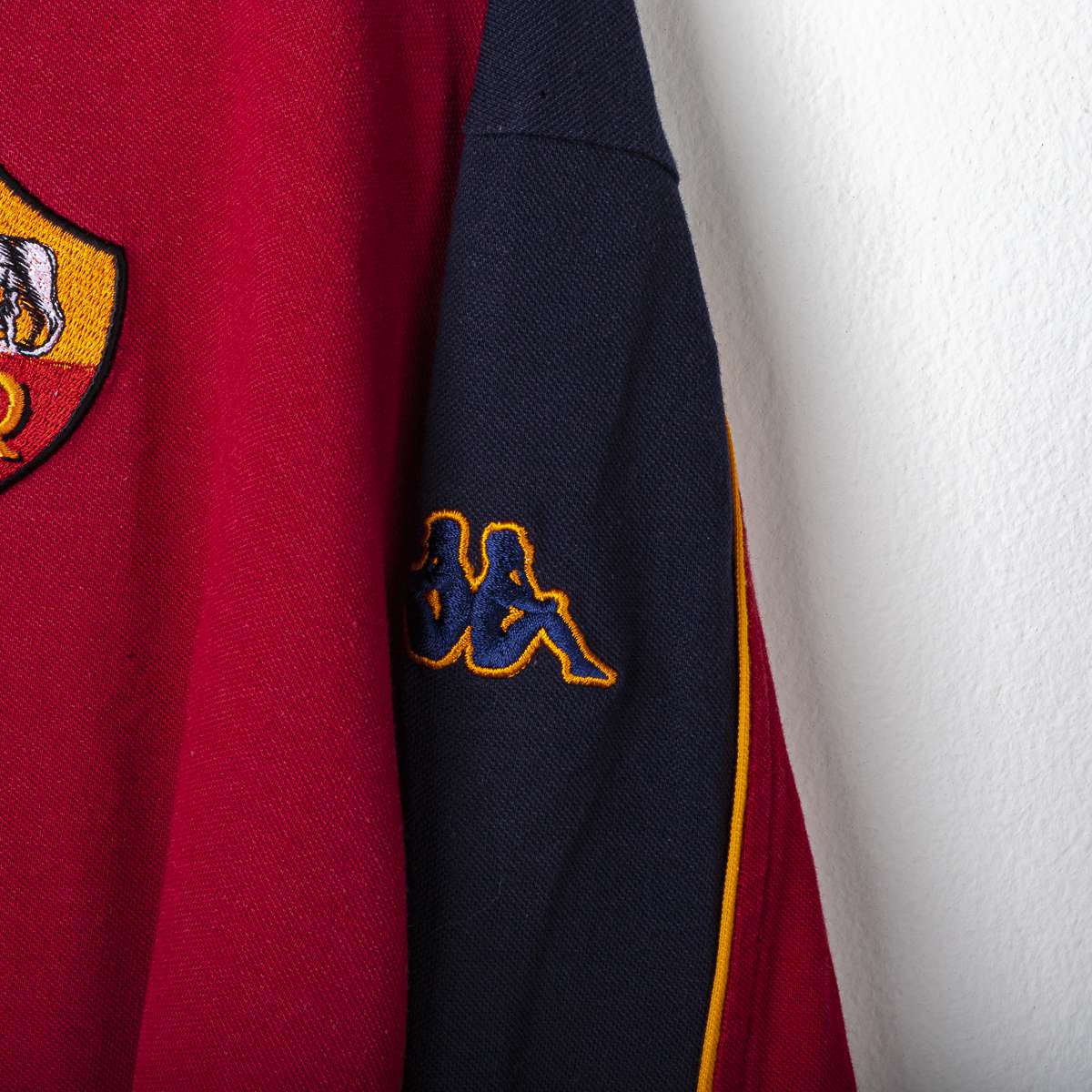 Roma Kappa long-sleeved polo shirt 2000/2001