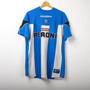 Maglia Home Ssc Napoli Diadora Stellone n9 2002/2003