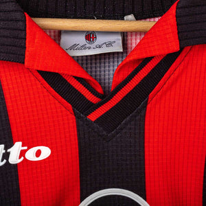 AC Milan Lotto Opel Savicevic 10 1997/1998 Home Shirt