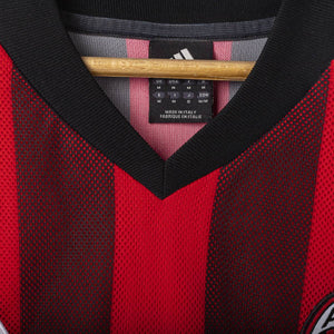 maglia home ac milan Adidas Maldini n3 2002/2003