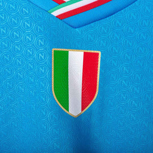 Napoli EA7 Osimhen 9 Signed Home Shirt 2023/2024