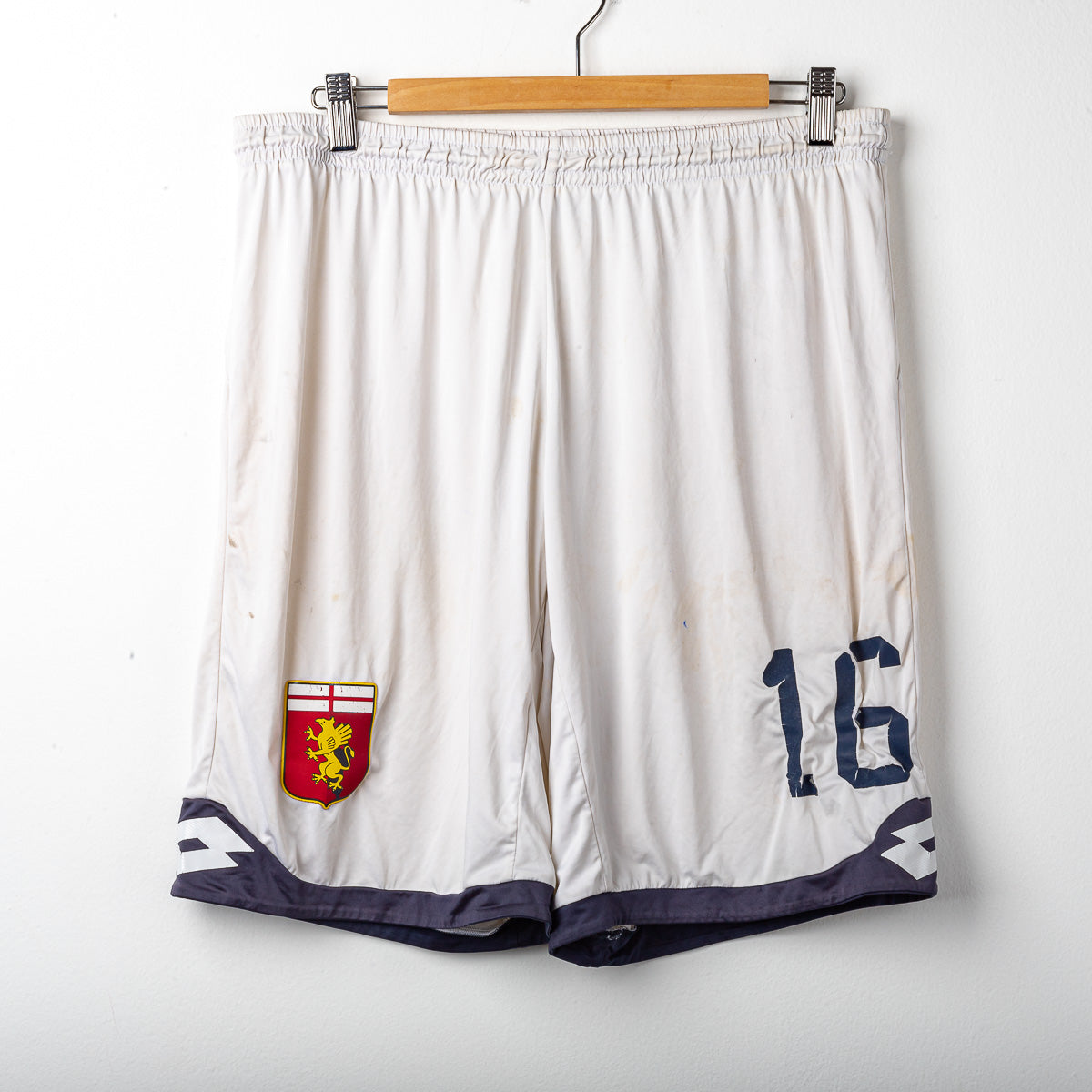 Pantaloncini Home Genoa Lotto n°16 2014/2015