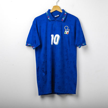 Maglia Home Italia Diadora R.Baggio 10 Mondiale 1994