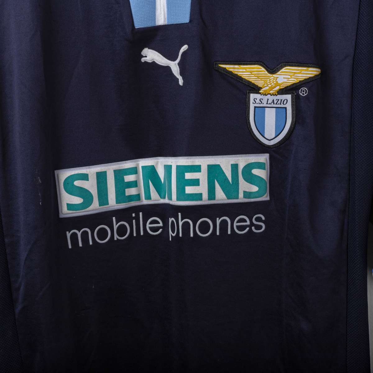 Lazio Puma Siemens Nesta 13 Away Shirt 2000/2001