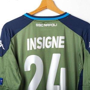 Maglia Napoli Away UEFA Kappa Insigne 24 ml 2019/2020